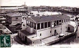 ALGER - LA SANTE ET L'AMIRAUTE - 1909